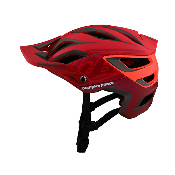 A3 Helmet W/MIPS Pump for Peace Red