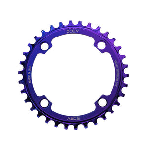 5DEV 104BCD Titanium Chainring