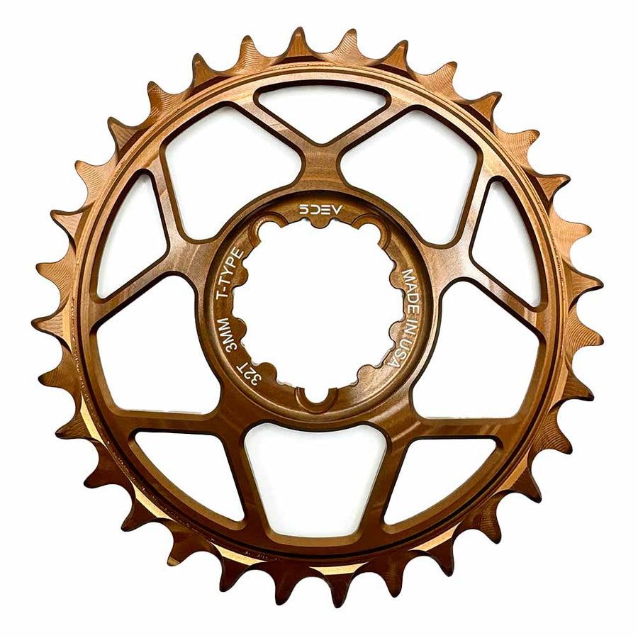 5DEV 8 Bolt Chainring for SRAM T-type  (Boost)