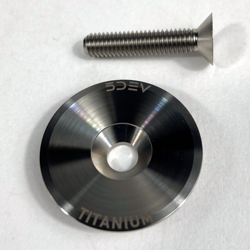 5DEV Titanium Top Cap & Bolt