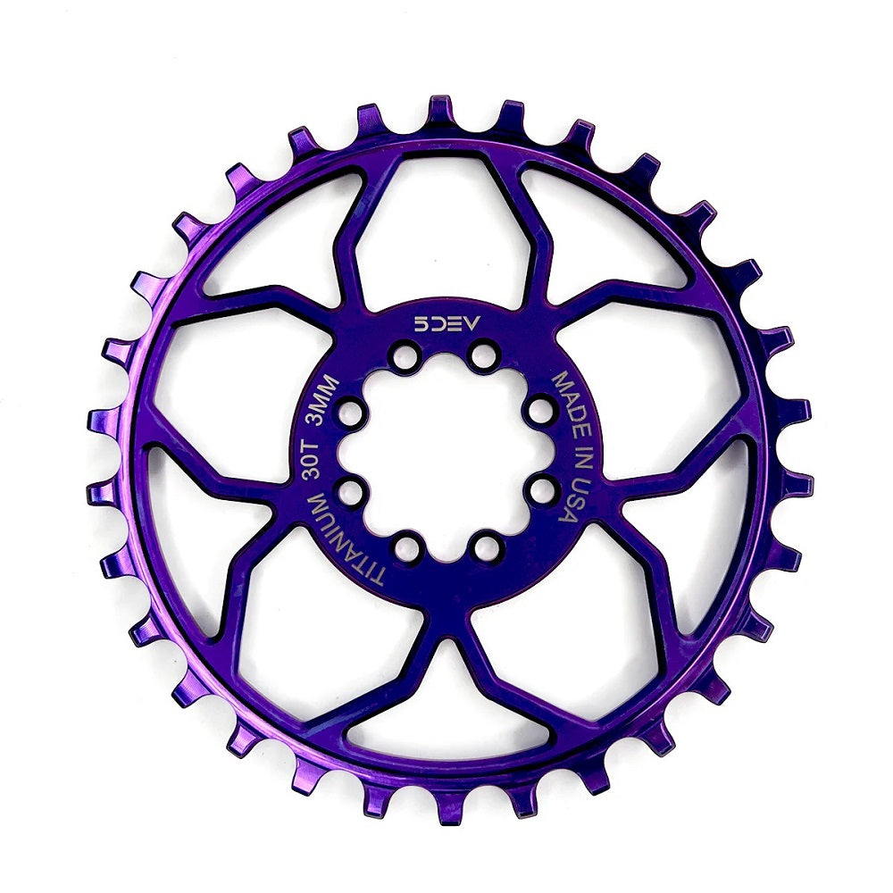 5DEV T-Type Aluminum Chainrings