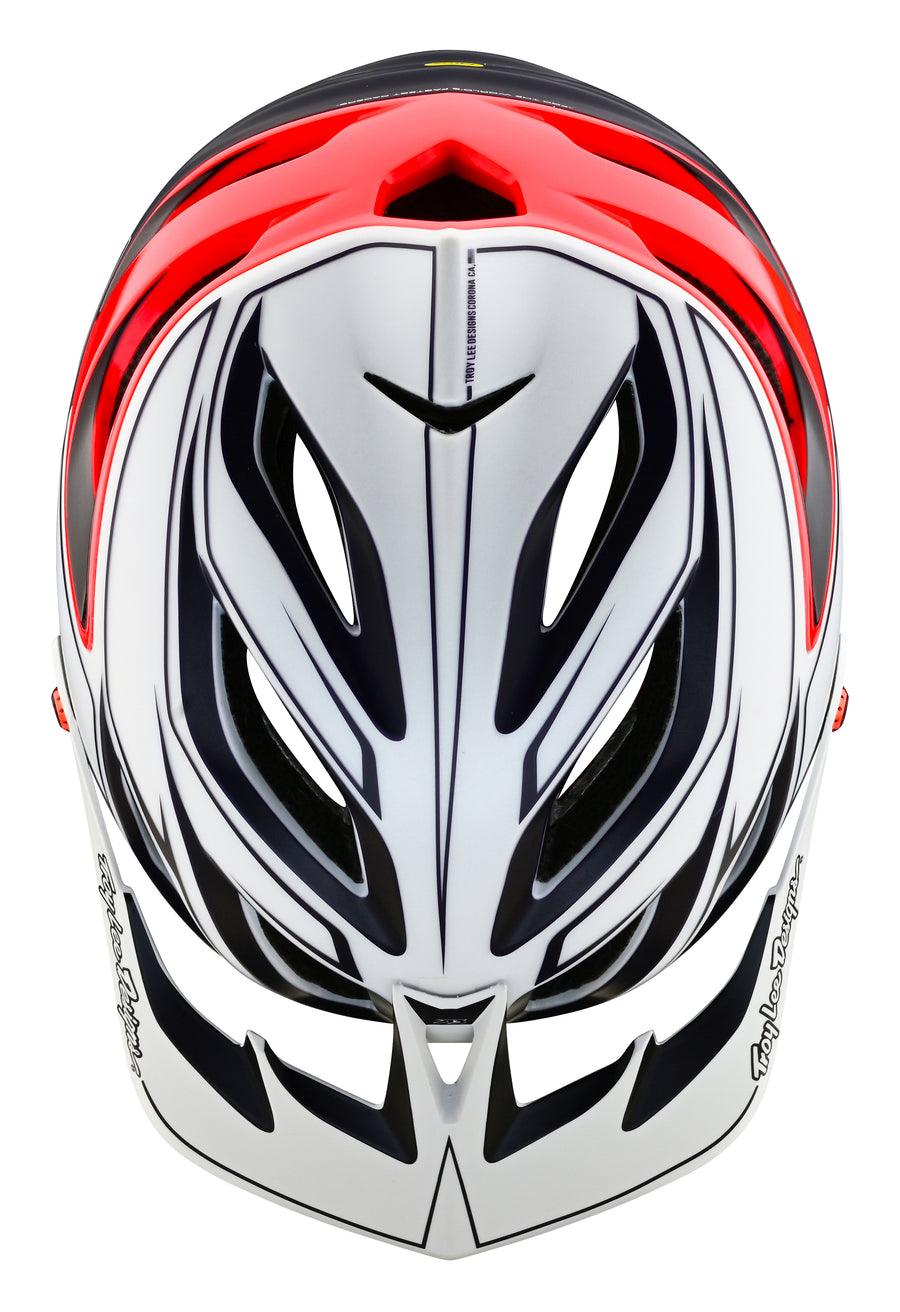 A3 Helmet W/MIPS Pin White/Red