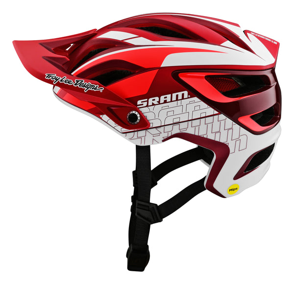 A3 Helmet W/MIPS SRAM Red