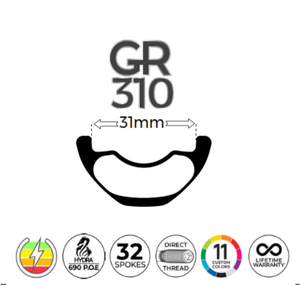 Grade 310 Carbon - Hydra Wheelset (Boost)