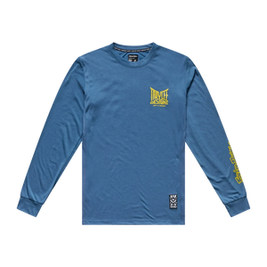 Skyline LS Ride Tee Handlebar Slate