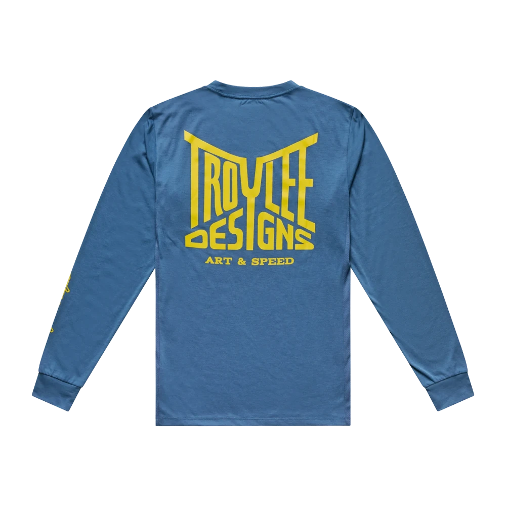 Skyline LS Ride Tee Handlebar Slate