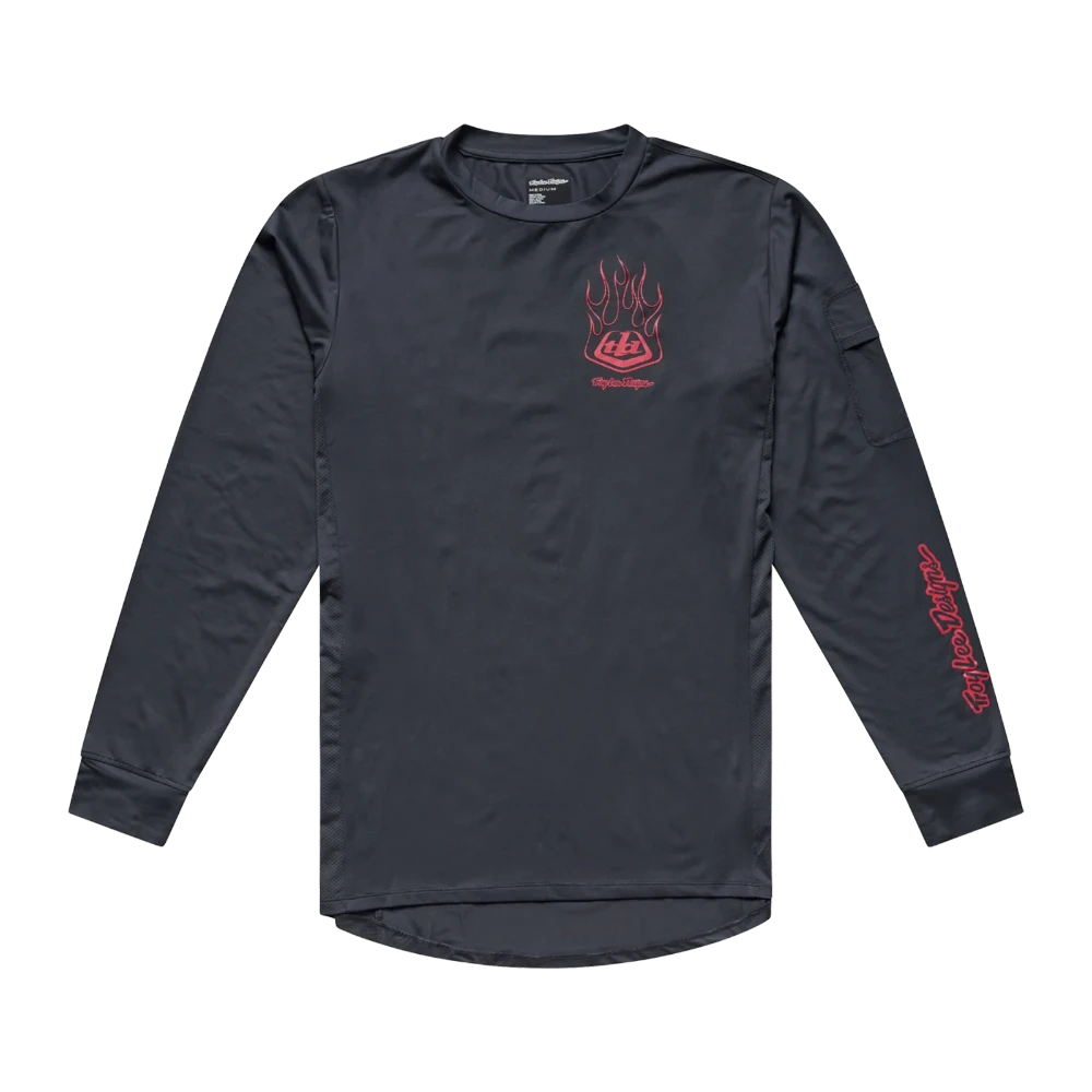 Ruckus LS Ride Tee Ember Carbon