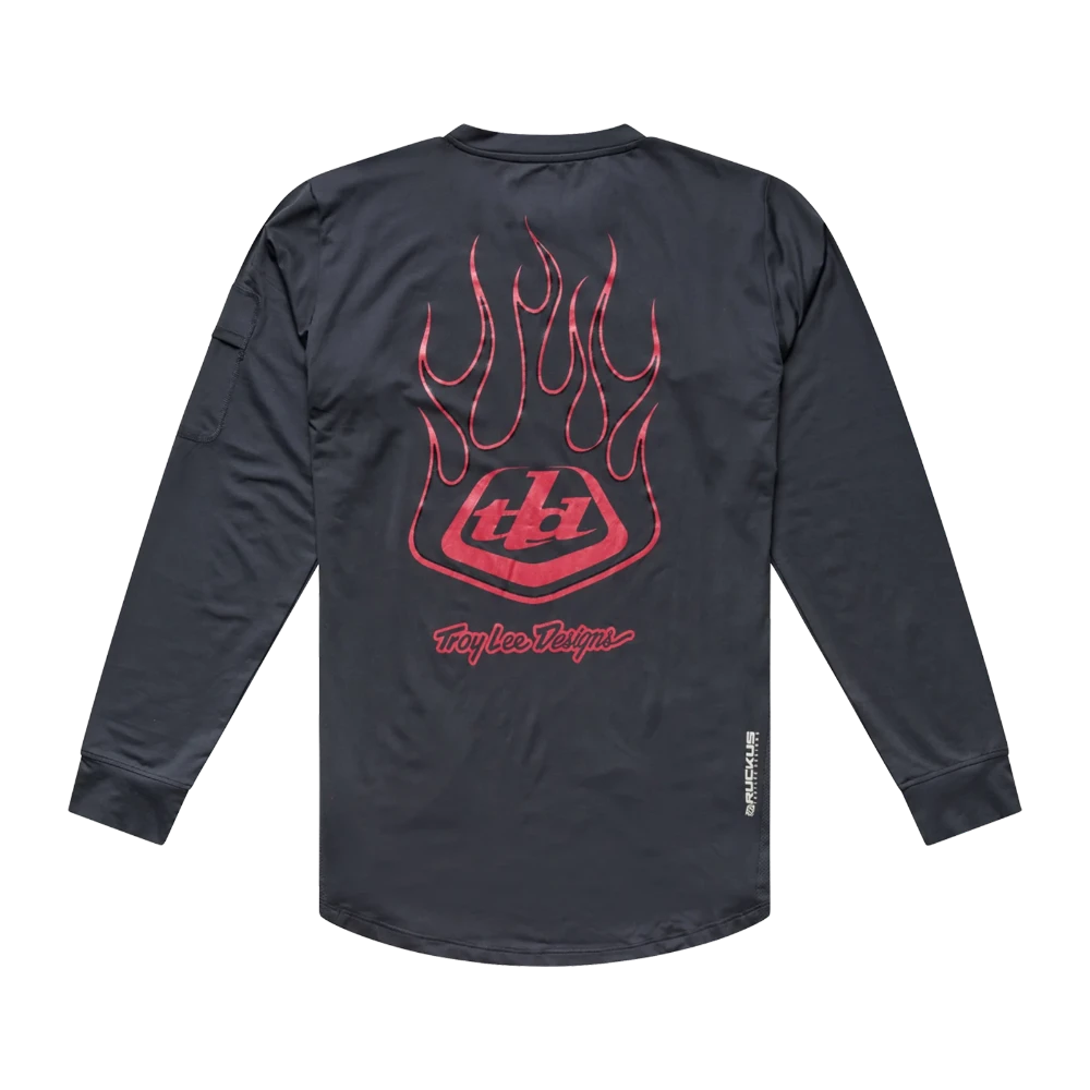 Ruckus LS Ride Tee Ember Carbon