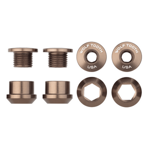 Chainring Bolts & Nuts 6mm (Set of 4)