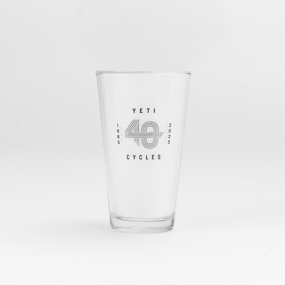 Yeti 40th Anniversary Pint Glass