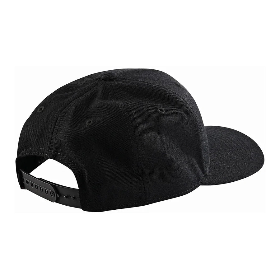 Curved SnapBack Hat Crop Black/Charcoal