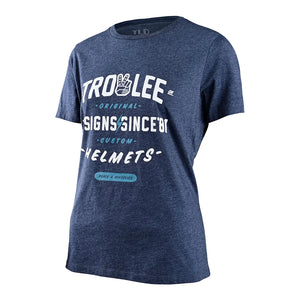 Women's Roll Out S/S Tee Navy Heather