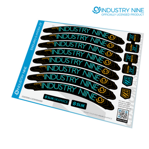 Industry Nine Enduro S Hydra Decal Kit - 29”