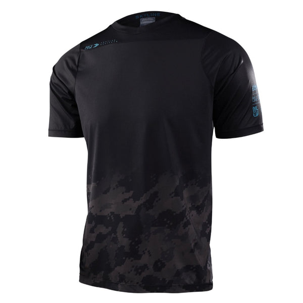Skyline S/S Jersey Fader Digi Black