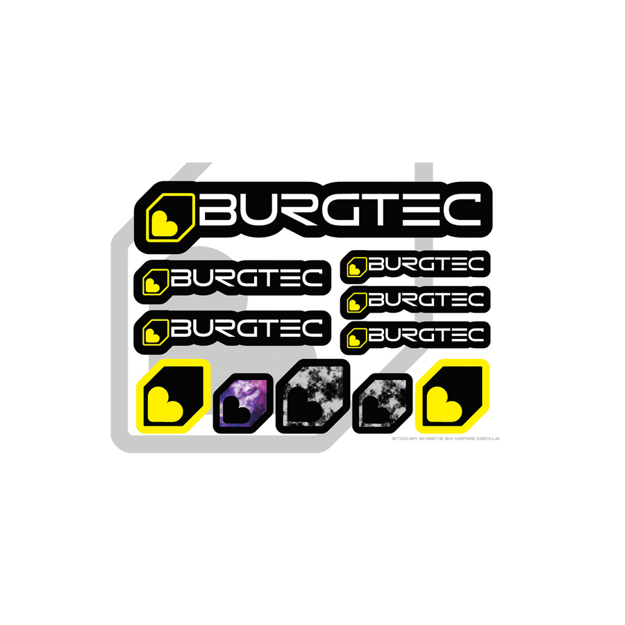 Burgtec Sticker Sheet