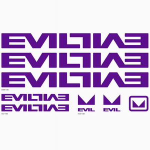 Evil Frame Decal Kit MY2016 - 2020