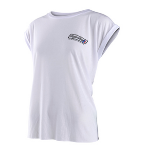 Women's Go Faster S/S Tee White