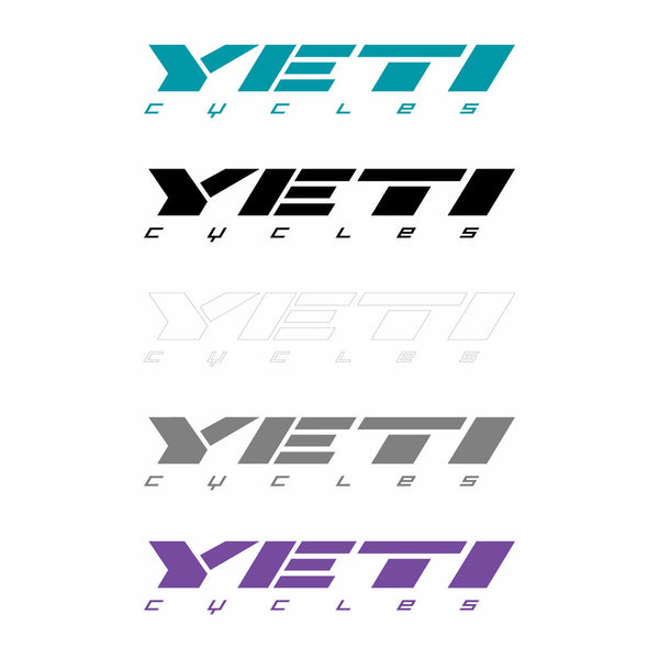 yeti cycles stickers