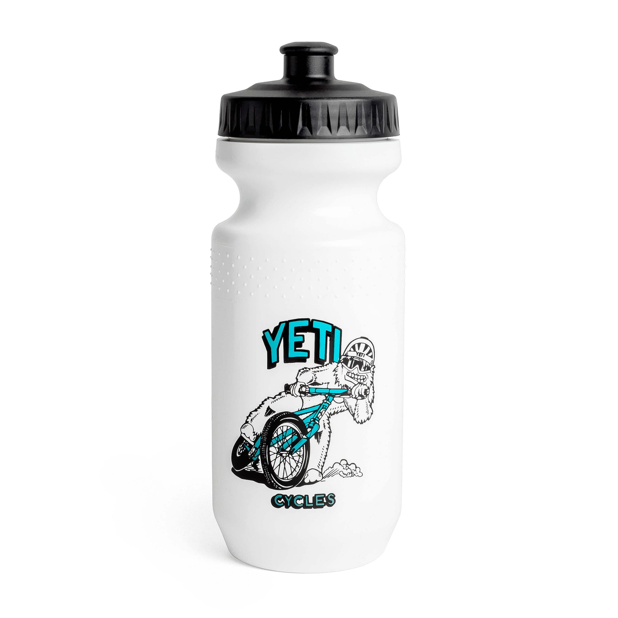 Yeti Cycles Sliding Yetiman Water Bottle White 24 oz. - Wheat
